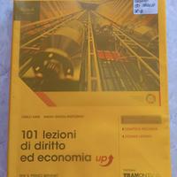 Libro scuola 101 lezioni di diritto ed economia up