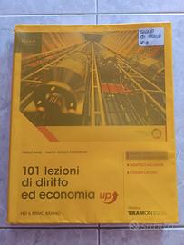 Libro scuola 101 lezioni di diritto ed economia up