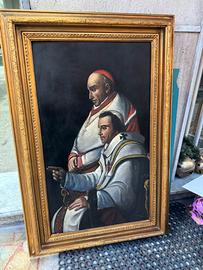 Quadro dipinto a mano Papa Pio VII