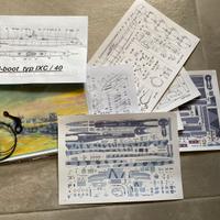 modello in carta u boot