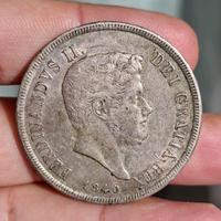 Piastra 120 grana 1840, Ferdinando II.