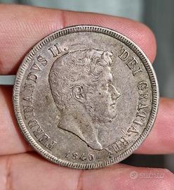 Piastra 120 grana 1840, Ferdinando II.
