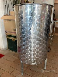 botte in acciaio inox da lt. 200