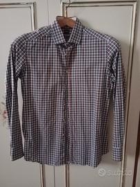 Camicia a quadri "Bagutta" stile casual 