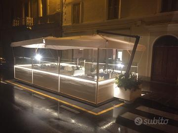 Dehors per ristorazione/privati  16/18 posti