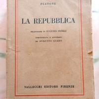 PLATONE - LA REPUBBLICA - 1925 - ED. VALLECCHI