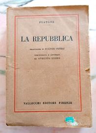 PLATONE - LA REPUBBLICA - 1925 - ED. VALLECCHI