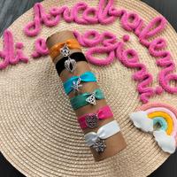 Bracciali super colorati con charms di vari simbol