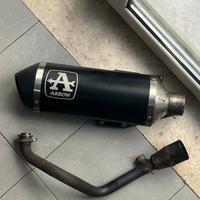 Scarico Arrow completo x sh 125/150 anno 2005-2012