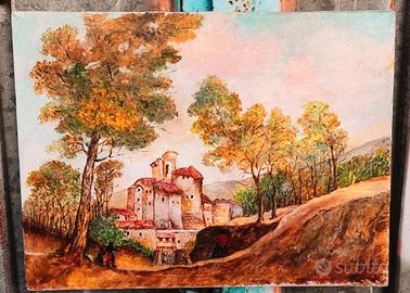 Quadri dipinti a mano su tela firmati, sono 40x30.