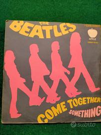 DISCO 45 GIRI DEI BEATLES COME TOGETHER, SOMETHING