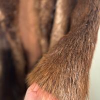 Pelliccia vera vintage da donna