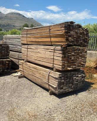 Tavole di legno usate -lunghezza 2,50/3,00 metri