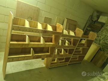 Scaffali per furgoni