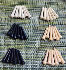 36 piroli bloccacorde 6 set diversi