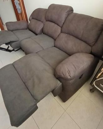 divano tre posti recrinabile elettrico