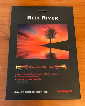 Cavo segnale XLR AudioQuest Red River (2mt)