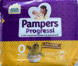 Pannolini Pampers misura 0