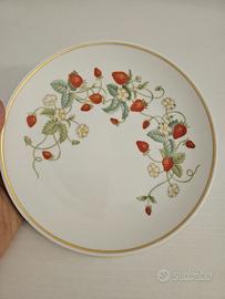 Piatto vintage 1978 avon "strawberry" porcellana