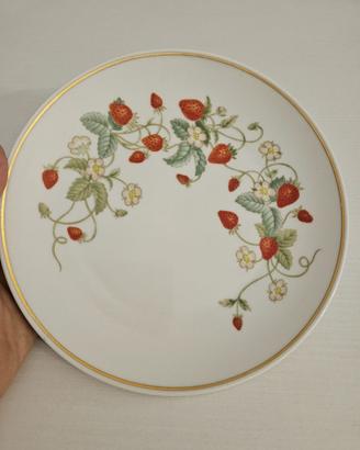 Piatto vintage 1978 avon "strawberry" porcellana