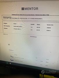 Rete ortopedica elettrica con materasso