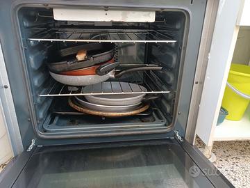 Cucina Glem 4 fuochi gas + forno elettrico