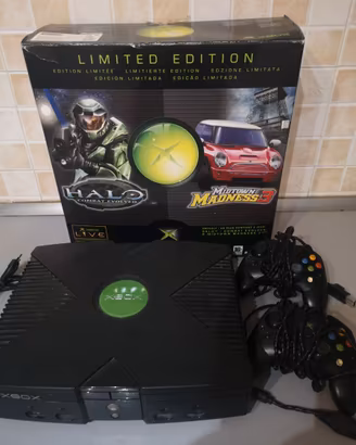 XBOX ORIGINAL LIMITED EDITION 2003 + 6 GIOCHI