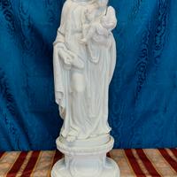 Grande Statua Madonna Col Bambino Gesù Scultura