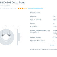 Dischi freno Chevrolet Matiz