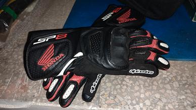 Guanti in pelle Alpinestars  SP 8  Honda