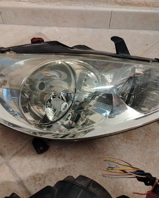 fari Peugeot 307 + altri componenti 