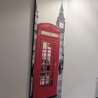 Tela "London Calling" 40x125 cm