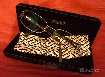 OCCHIALI VERSACE VINTAGE + CUSTODIA - ORIGINALI