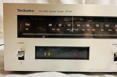 Technics Sintonizzatore ST-S1 Vintage Hi-Fi Top
