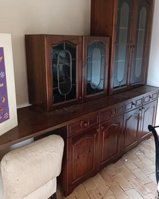 credenza e pensili legno
