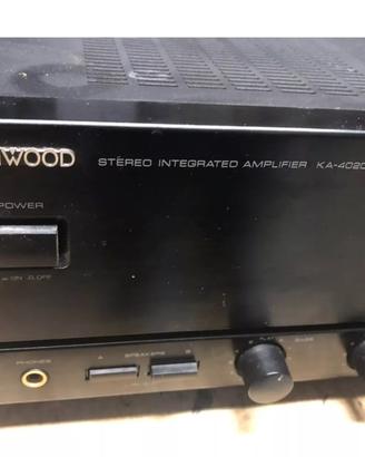 Amplificatore + Stereo 