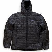 Piumino originale Patagonia nano Puff Hoody nero