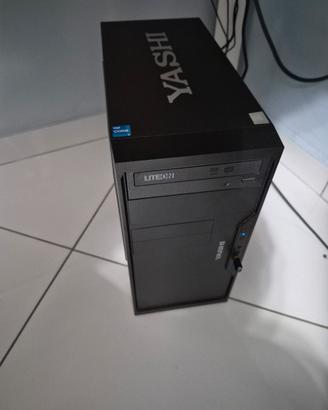 Pc Yashi modello YY51050 Mid Tower completo