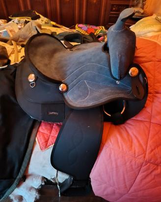 sella da bambino per pony nuova