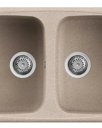 Lavello granitek avena 86x50 2 vasche