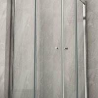 Box doccia angolare  scorrevole per piatto 80 cm