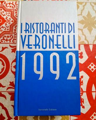 Libro vintage "I Ristoranti di Veronelli 1992" 