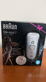 SILK EPIL 7 BRAUN ORIGINALE COMPLETO DI ACCESSORI