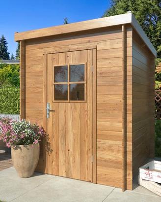 CASETTA DI LEGNO ZOE1 176x176x211h IMPREGNATA