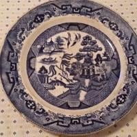 Piatto inglese staffordshire