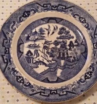 Piatto inglese staffordshire