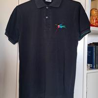 Polo uomo Lacoste manica corta, nera