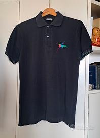 Polo uomo Lacoste manica corta, nera