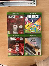 Set 4 giochi Xbox One