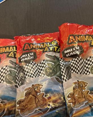 Animals attack motorace